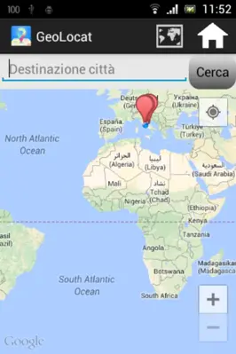 GeoLocat android App screenshot 7